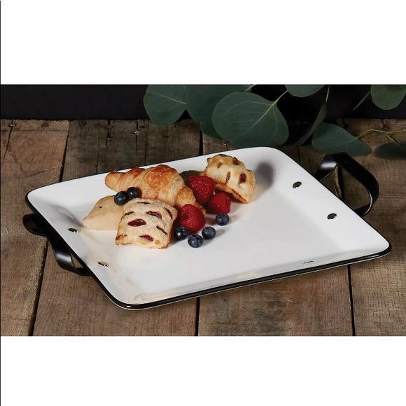 Table Tops Unlimited Denmark Porcelain 11” Platter - Picture 2 of 4